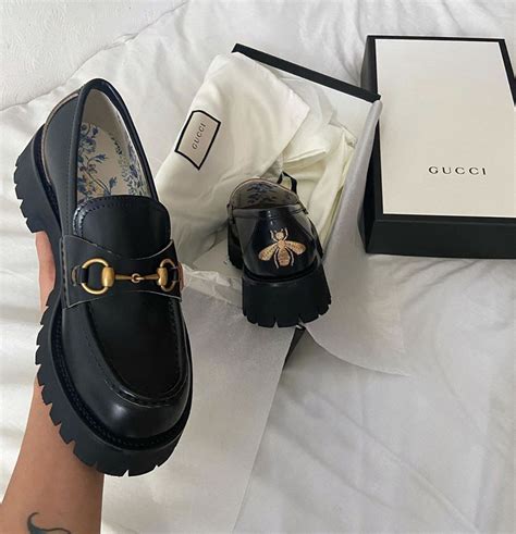 gucci loafers chunky|gucci loafers dames.